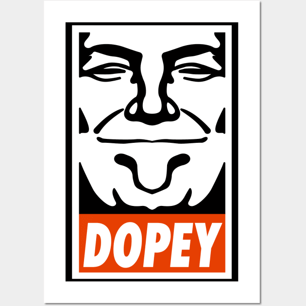 DOPEY Wall Art by Droidloot